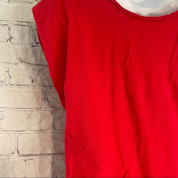 Charlotte Russe Red Top Large - Picture 7 of 8